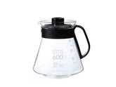 600ml Glass Coffee Server Yama - Barista Supplies